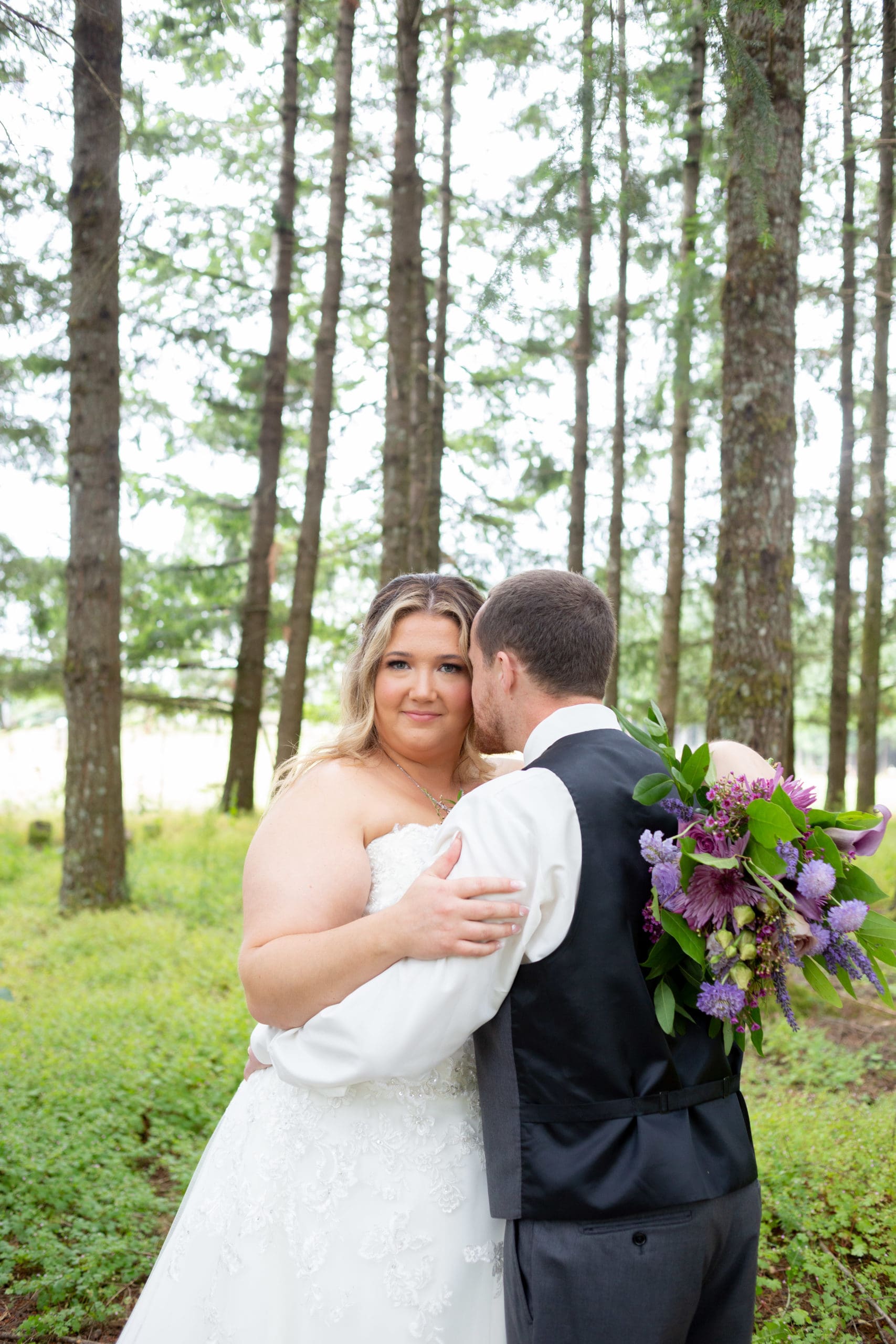 oregon forest wedding