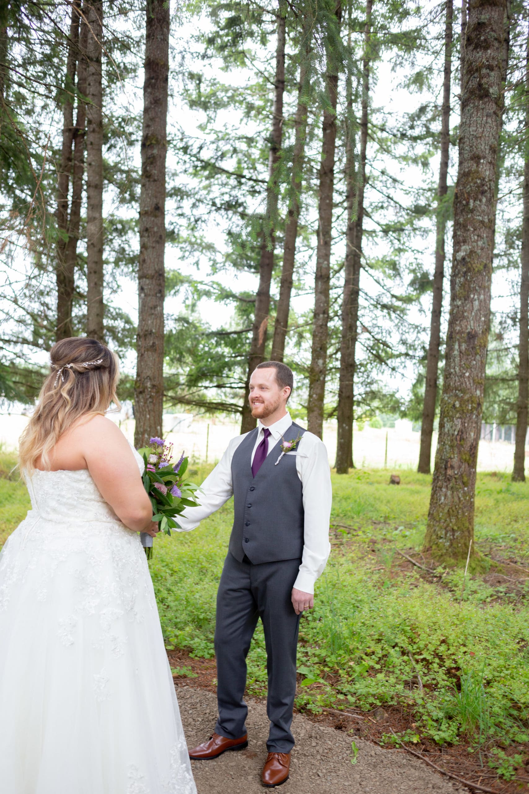 oregon forest wedding