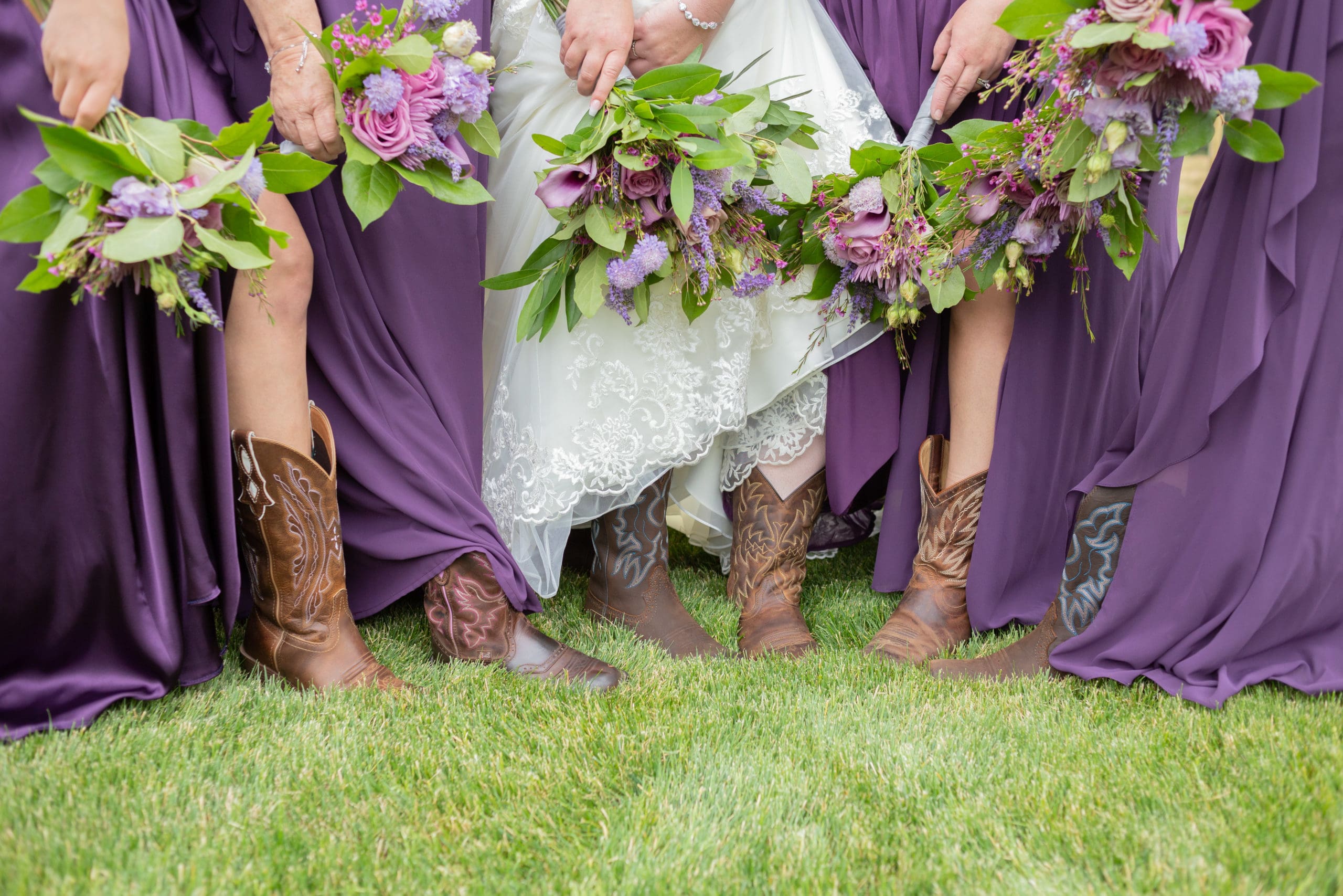 cowgirl wedding