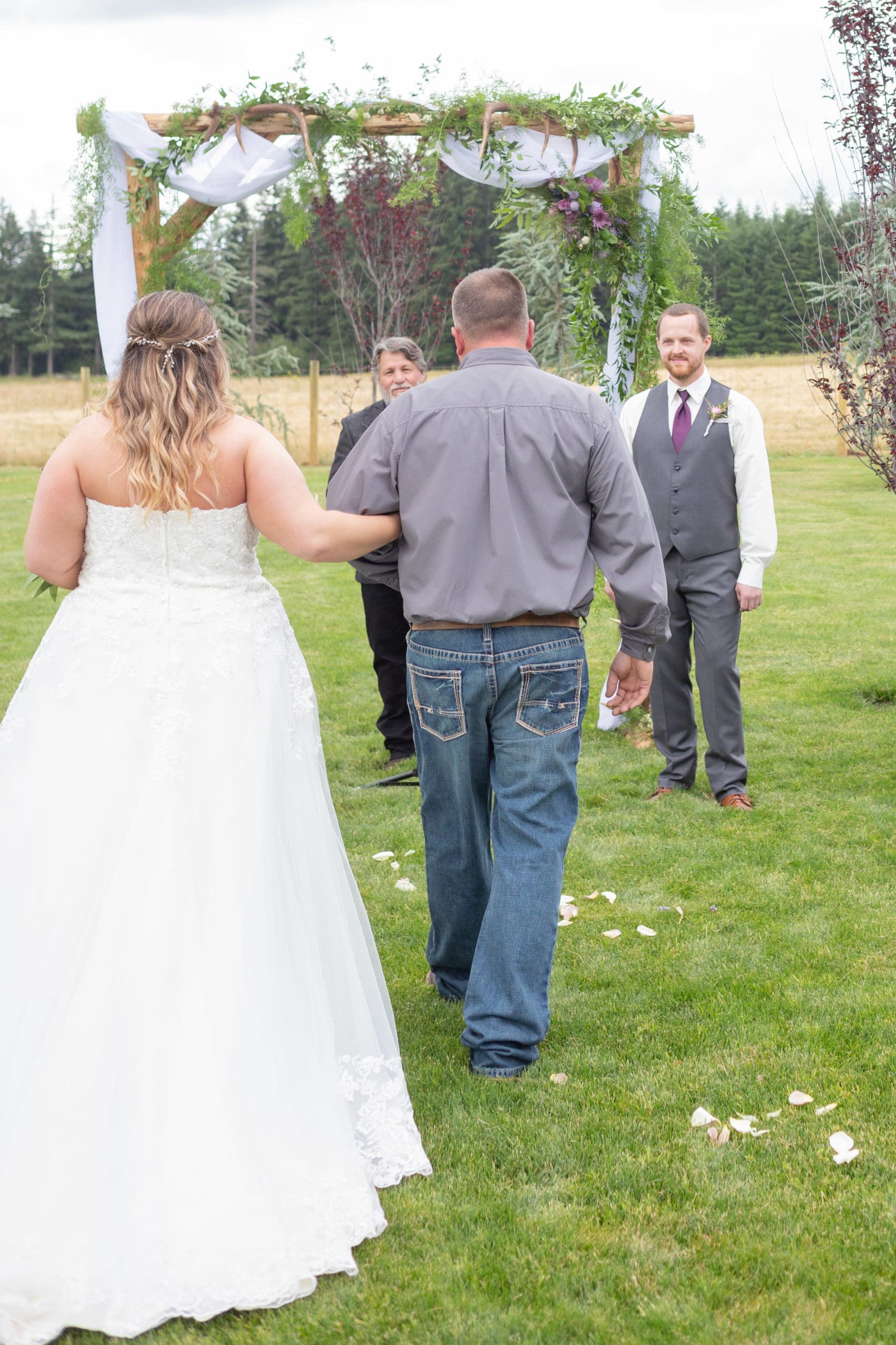 oregon wedding ceremony