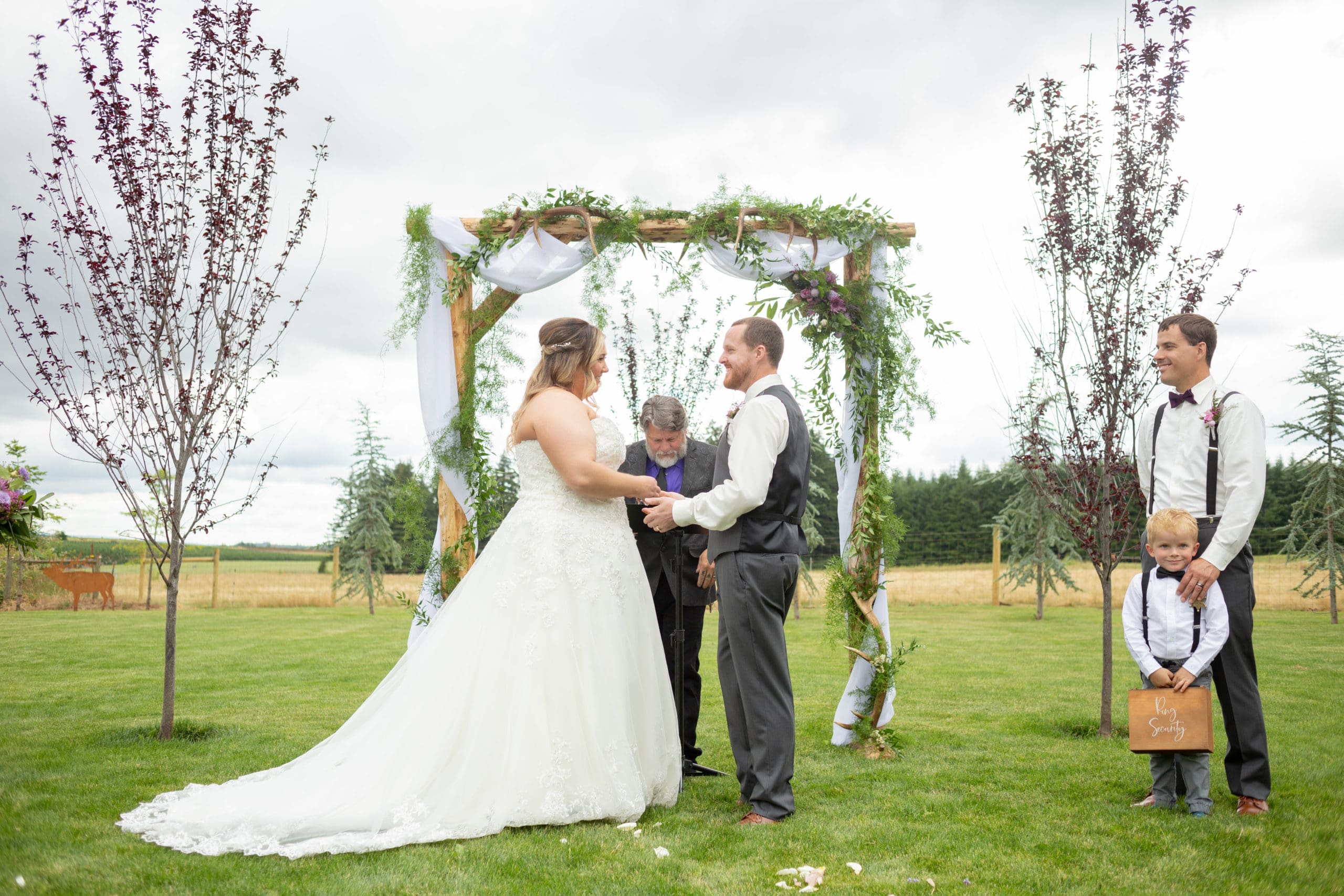 oregon wedding ceremony