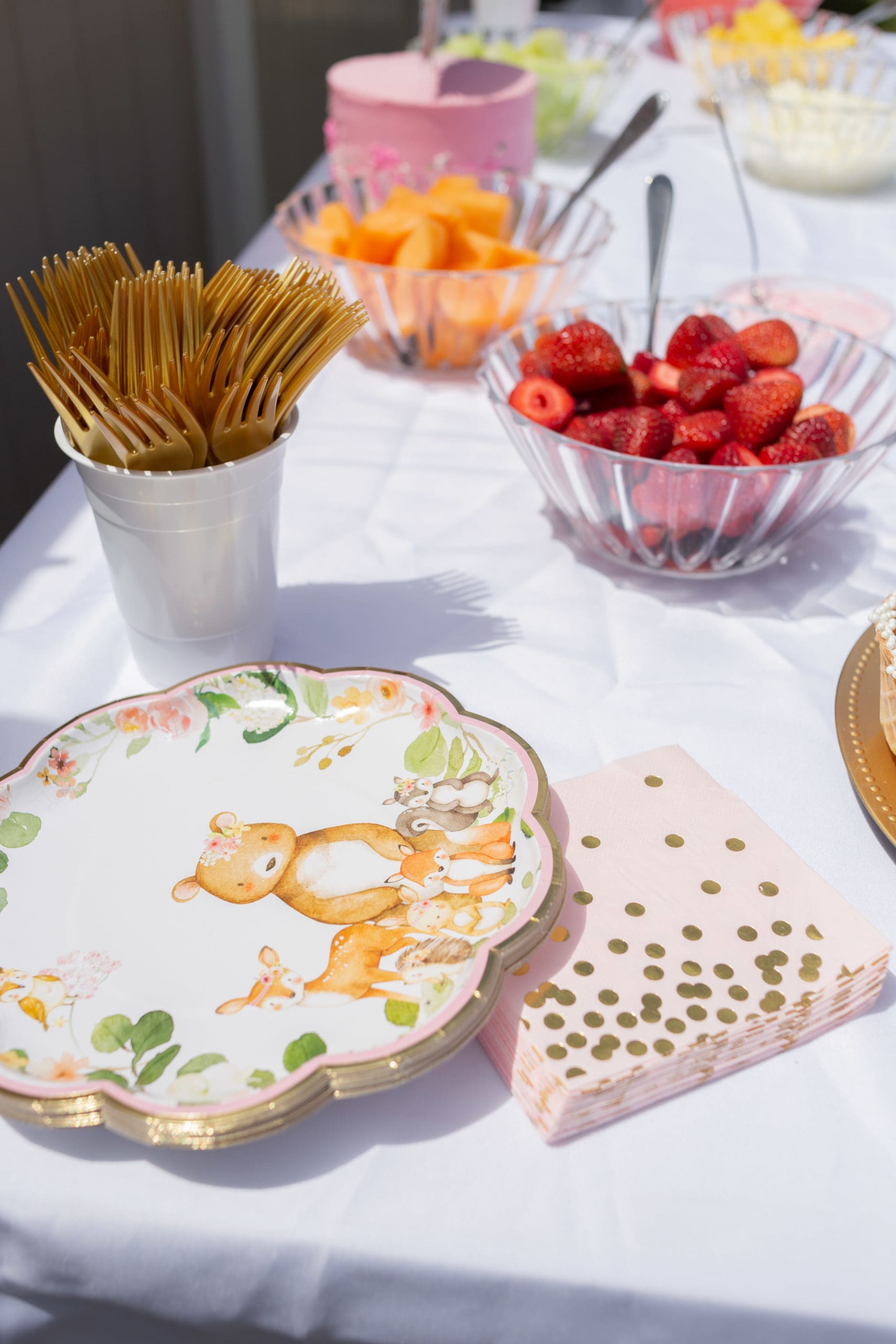 pink fox decor