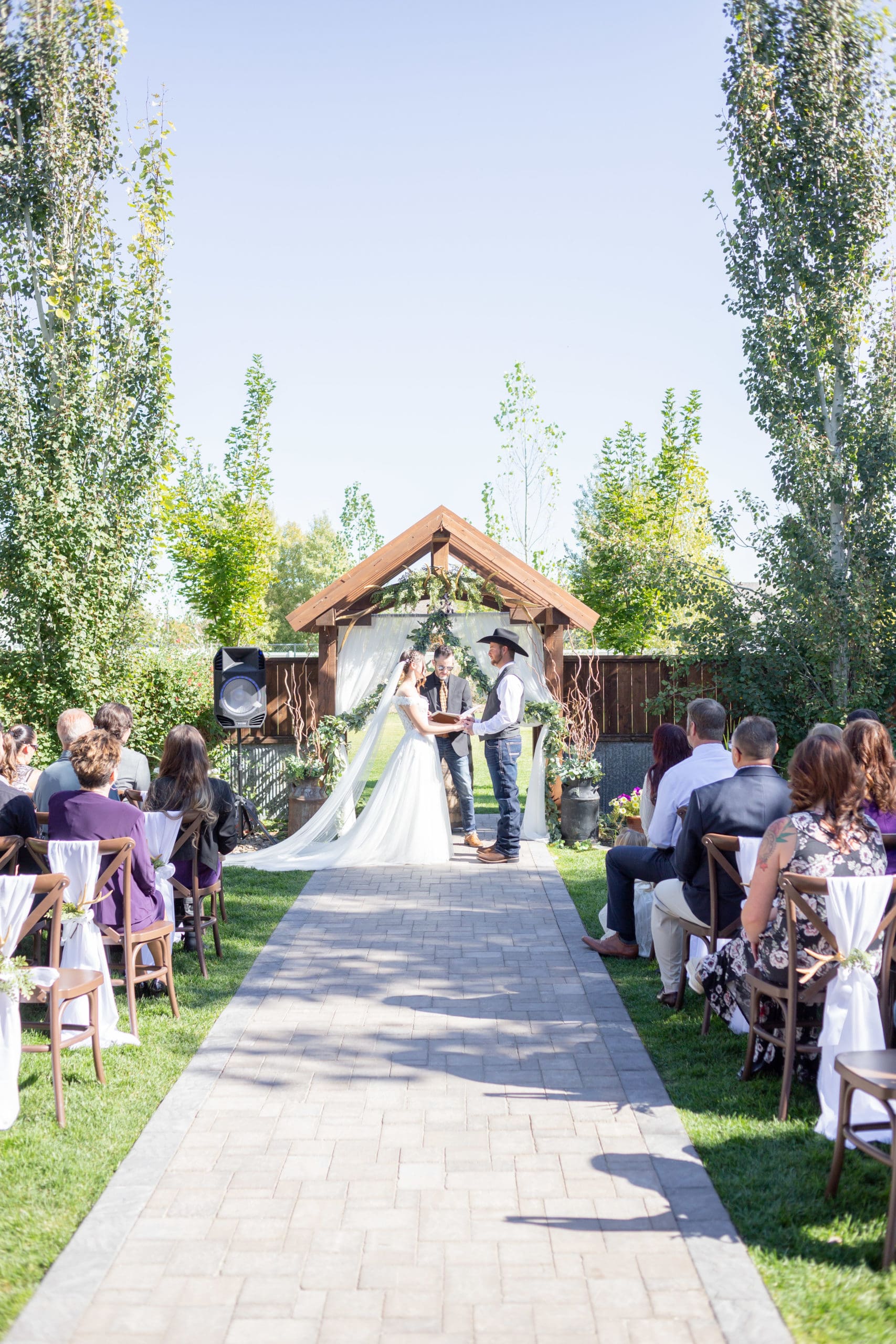 outdoor ceremony