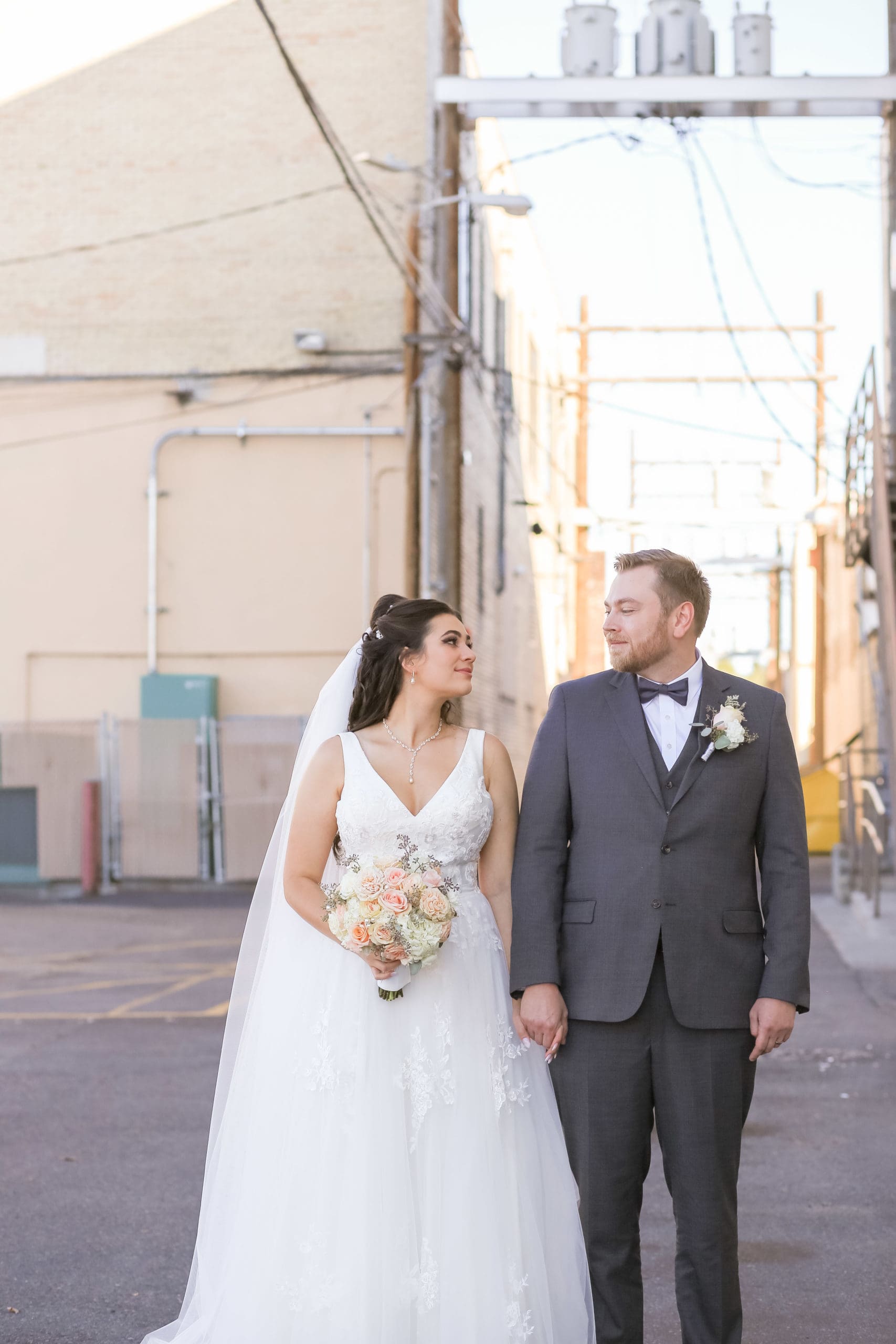 bride and groom