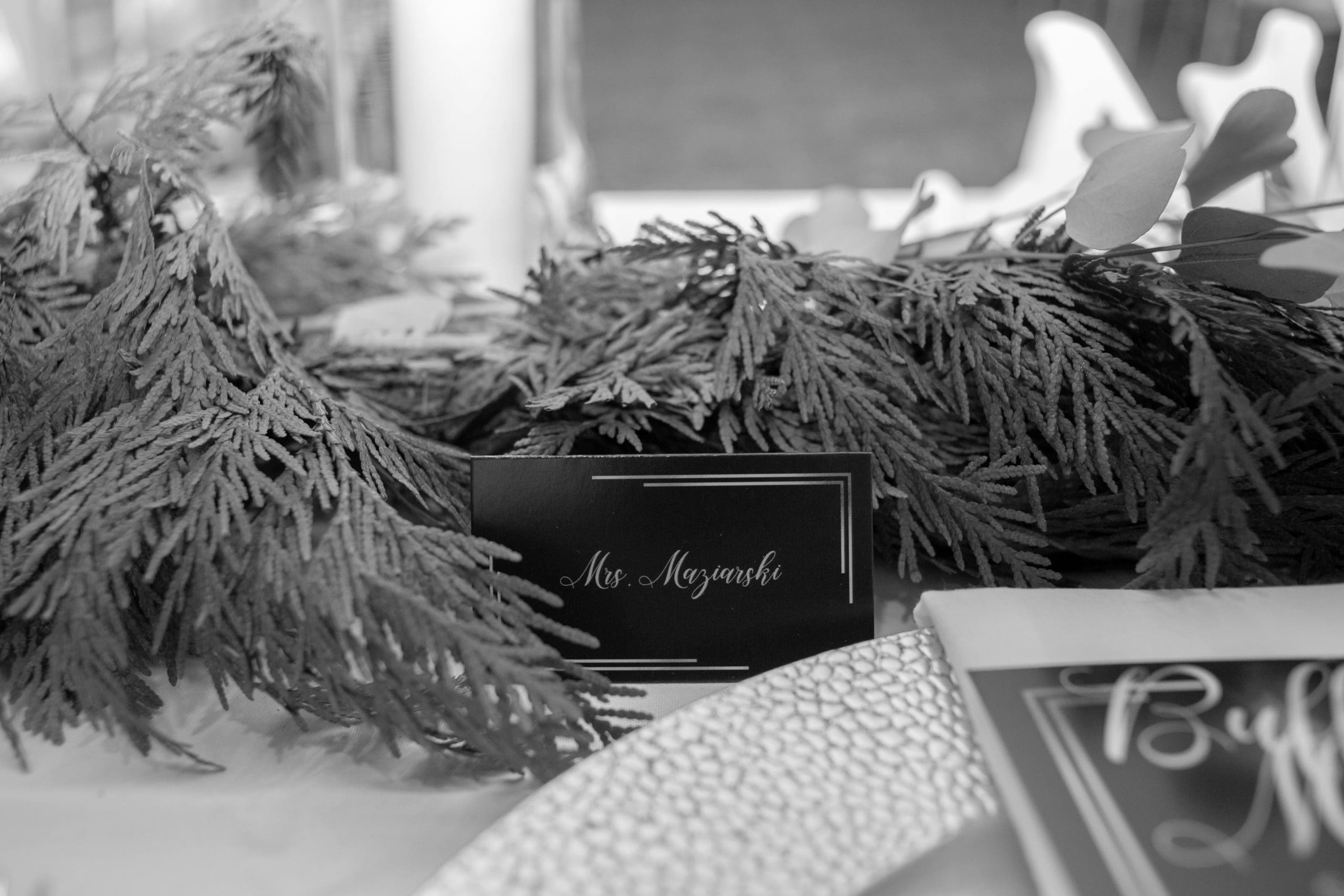wedding details