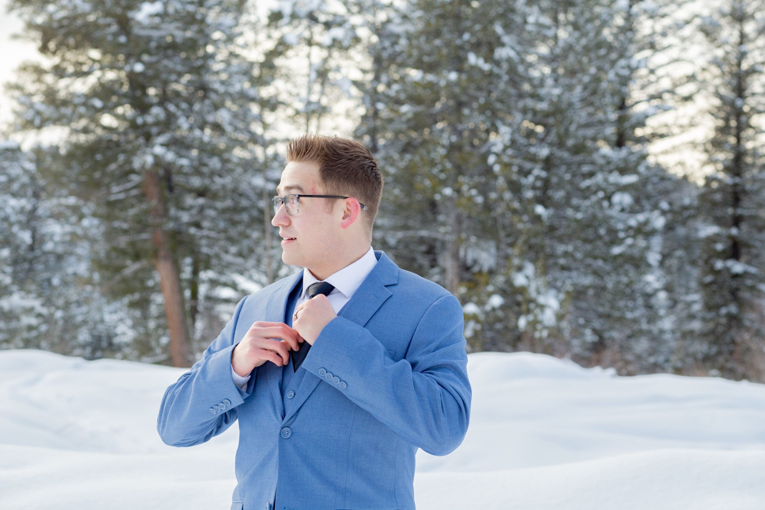 snowy-groom