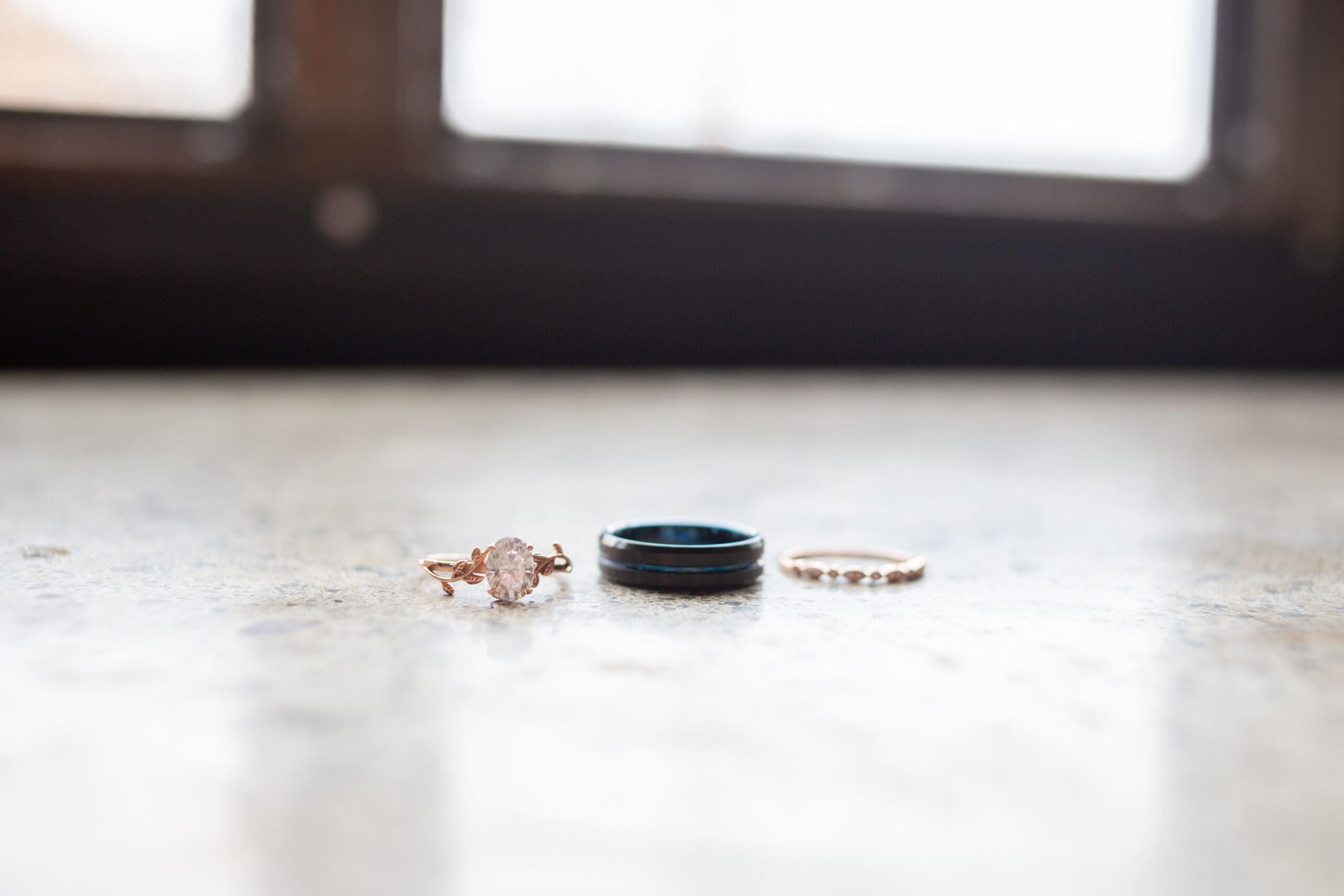 wedding ring detail shot - simple rigby idaho wedding