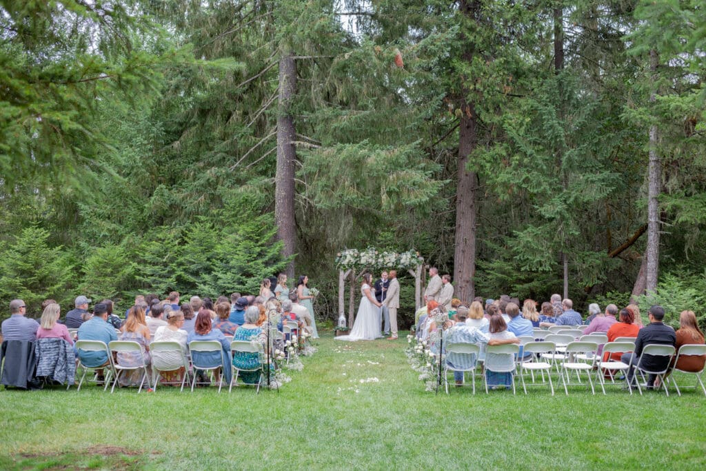 Seattle Destination Wedding ceremony captured by a Wedding Photographer in Seattle WA